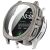 Захисний чохол Deexe Hollow Frame для Samsung Galaxy Watch 7 (44mm) - Titanium: фото 1 з 7