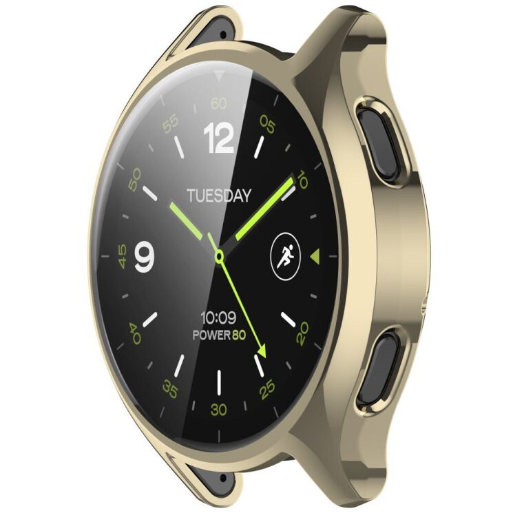 Защитный чехол Deexe Hard Frame для Xiaomi Watch 2 - Gold: фото 5 из 8
