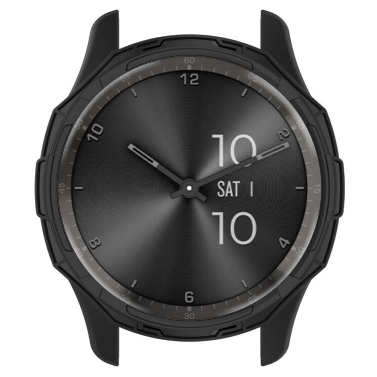 Защитный чехол Deexe Hollow Cover для Garmin Vivomove Trend - Black: фото 6 из 8
