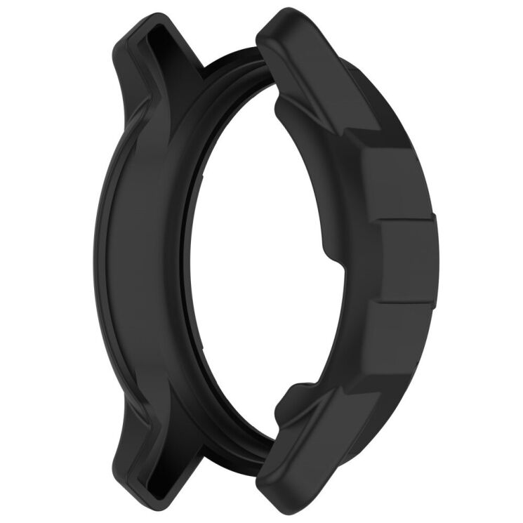 Защитный чехол Deexe Hollow Cover для Garmin Vivomove Trend - Black: фото 3 из 8