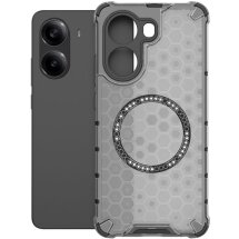 Захисний чохол Deexe Honeycomb Magnetic для Xiaomi Poco X7 Pro - Grey: фото 1 з 8