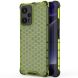 Защитный чехол Deexe Honeycomb Series для Xiaomi Poco F5 / Redmi Note 12 Turbo - Green (327312G). Фото 1 из 6