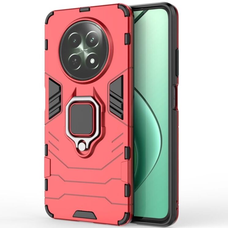 Защитный чехол Deexe Hybrid Case для Realme 12 5G - Red: фото 1 из 6