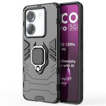Защитный чехол Deexe Hybrid Case для Xiaomi Poco M7 Pro - Black: фото 1 из 6
