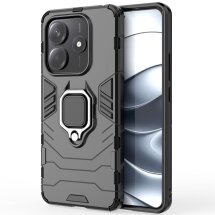 Защитный чехол Deexe Hybrid Case для Xiaomi Redmi Note 14 5G - Black: фото 1 из 6