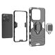 Защитный чехол Deexe Hybrid Case для Xiaomi Redmi Note 14 5G - Black (373411B). Фото 5 из 6