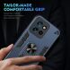 Защитный чехол Deexe Hybrid Shell для Motorola Edge 50 Neo - Black (367144B). Фото 5 из 7