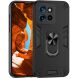 Защитный чехол Deexe Hybrid Shell для Motorola Edge 50 Neo - Black (367144B). Фото 1 из 7
