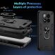 Защитный чехол Deexe Hybrid Shell для Xiaomi Redmi Note 14 Pro Plus - Black (373207B). Фото 7 из 7