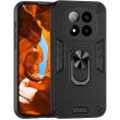 Защитный чехол Deexe Hybrid Shell для Xiaomi Redmi Note 14 Pro Plus - Black (373207B)