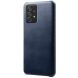 Защитный чехол Deexe Leather Back Cover для Samsung Galaxy A73 (А736) - Blue (293931L). Фото 1 из 4