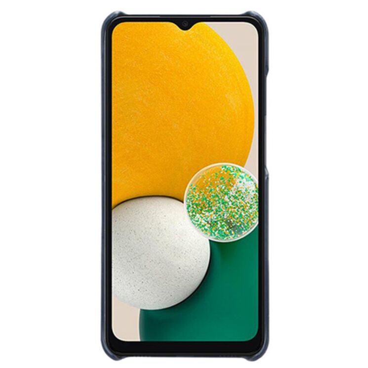 Защитный чехол Deexe Leather Back Cover для Samsung Galaxy A73 (А736) - Blue: фото 2 из 4