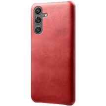 Защитный чехол Deexe Leather Back Cover для Samsung Galaxy S25 (S931) - Red: фото 1 из 4