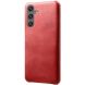 Защитный чехол Deexe Leather Back Cover для Samsung Galaxy S25 (S931) - Red (375355R). Фото 1 из 4