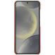 Защитный чехол Deexe Leather Back Cover для Samsung Galaxy S25 (S931) - Red (375355R). Фото 4 из 4
