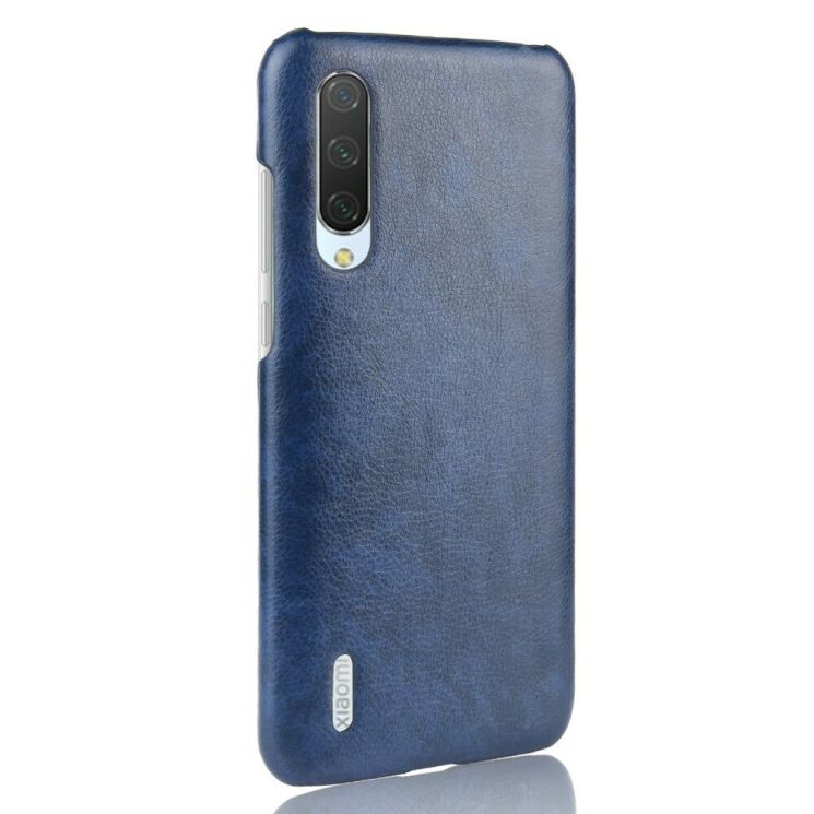 Захисний чохол Deexe Leather Back Cover для Xiaomi Mi CC9e / Mi A3 - Blue: фото 3 з 5