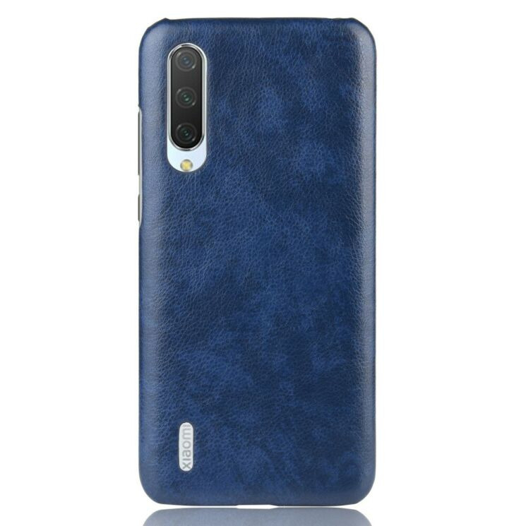 Захисний чохол Deexe Leather Back Cover для Xiaomi Mi CC9e / Mi A3 - Blue: фото 2 з 5