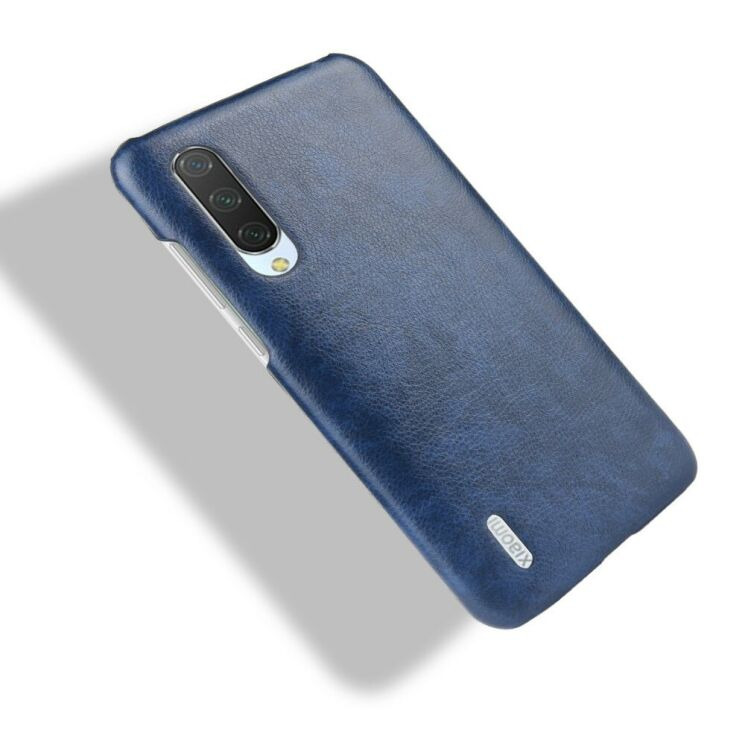 Захисний чохол Deexe Leather Back Cover для Xiaomi Mi CC9e / Mi A3 - Blue: фото 4 з 5