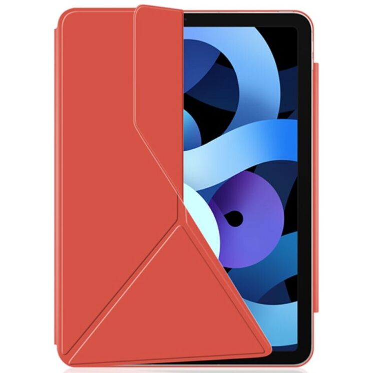 Защитный чехол Deexe Magnetic Case для Apple iPad Air 11 M3/M2 (2025/2024) / Air 4 / 5 10.9 (2020/2022) / Pro 11 (2020/2021/2022) - Red: фото 3 из 7