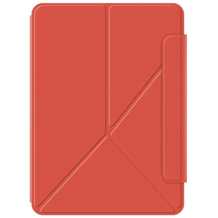 Защитный чехол Deexe Magnetic Case для Apple iPad Air 11 M3/M2 (2025/2024) / Air 4 / 5 10.9 (2020/2022) / Pro 11 (2020/2021/2022) - Red: фото 6 из 7