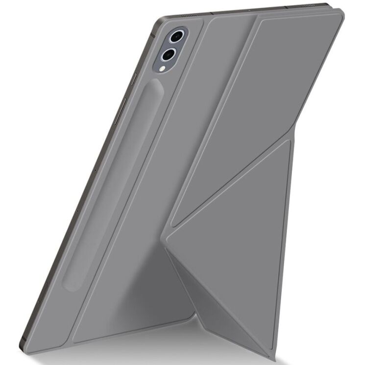 Защитный чехол Deexe Magnetic Case для Samsung Galaxy Tab S10 Plus - Grey: фото 3 из 10