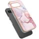 Защитный чехол Deexe Marble Style для Google Pixel 9a - Rose Gold (375423RG). Фото 2 из 6