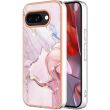 Защитный чехол Deexe Marble Style для Google Pixel 9a - Rose Gold (375423RG)