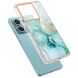 Защитный чехол Deexe Marble Style для Xiaomi Redmi Note 13 5G - Green (341284G). Фото 2 из 6