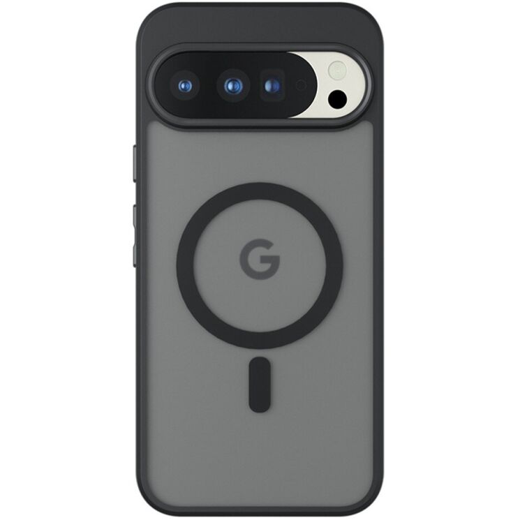Защитный чехол Deexe Matte Skin with MagSafe для Google Pixel 10 Pro XL - Black: фото 2 из 12