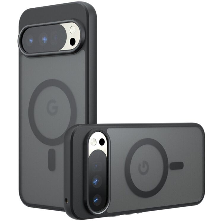 Защитный чехол Deexe Matte Skin with MagSafe для Google Pixel 10 Pro XL - Black: фото 1 из 12