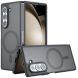 Защитный чехол Deexe Matte Skin with MagSafe (FF) для Samsung Galaxy Fold 6 - Transparent Black (357660H). Фото 1 из 12