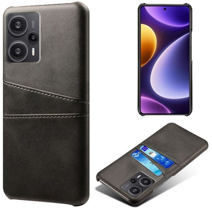 Защитный чехол Deexe Pocket Case для Xiaomi Poco F5 / Redmi Note 12 Turbo - Black: фото 1 из 4
