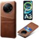 Защитный чехол Deexe Pocket Case для Xiaomi Redmi A3 - Brown (349254Z). Фото 1 из 4