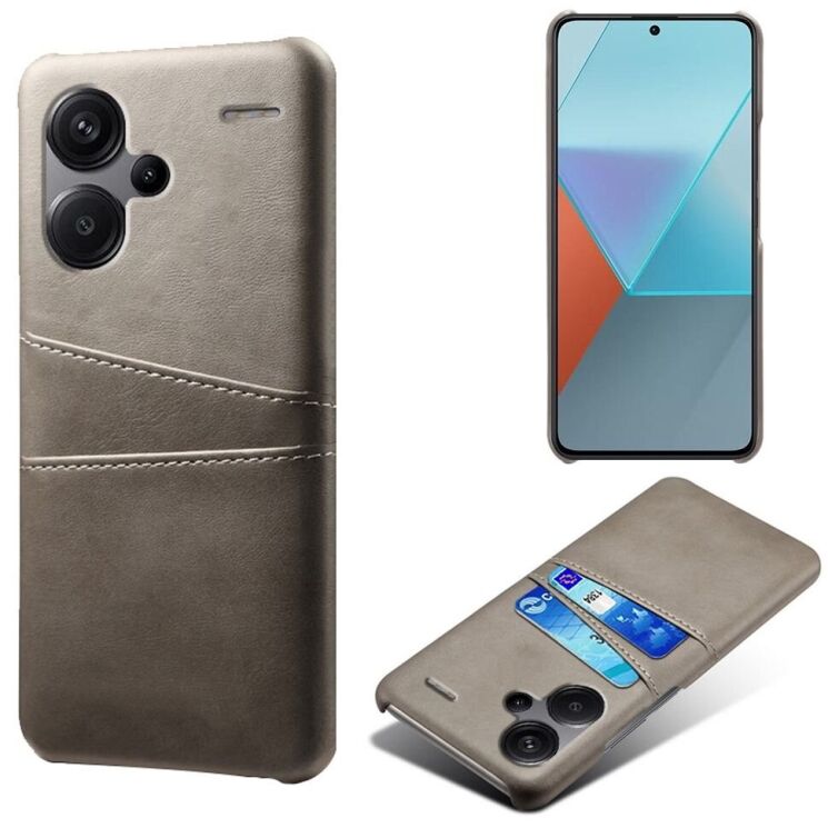 Защитный чехол Deexe Pocket Case для Xiaomi Redmi Note 13 Pro+ - Grey: фото 1 из 4