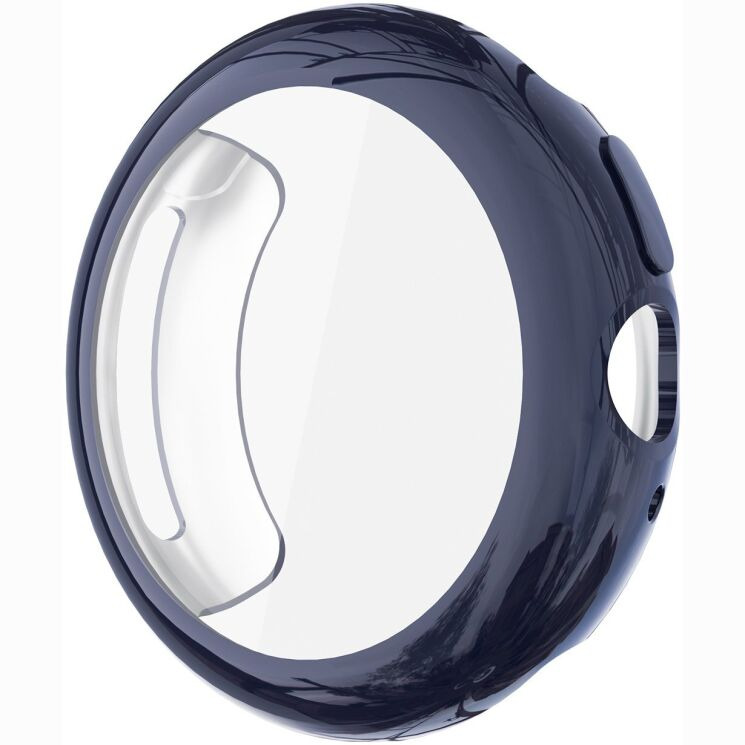 Захисний чохол Deexe Protective Frame для Google Pixel Watch 4 (45mm) - Midnight Blue: фото 1 з 7