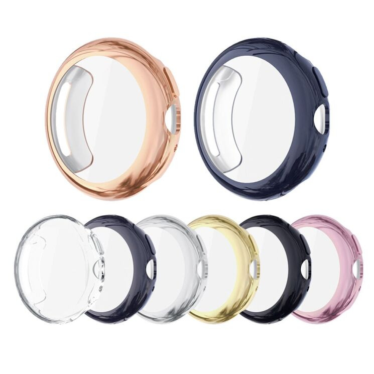 Захисний чохол Deexe Protective Frame для Google Pixel Watch 4 (45mm) - Midnight Blue: фото 7 з 7