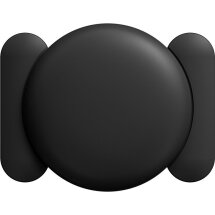 Защитный чехол Deexe Silico Mag для Apple AirTag / AirTags 2 - Black: фото 1 из 6
