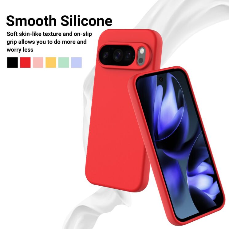 Захисний чохол Deexe Silicone Case для Google Pixel 10 Pro XL - Pink: фото 3 з 7