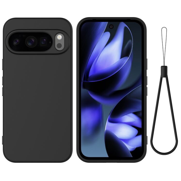 Защитный чехол Deexe Silicone Case для Google Pixel 10 Pro XL - Black: фото 1 из 7