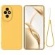 Защитный чехол Deexe Silicone Case для Honor 200 - Yellow (364137Y). Фото 1 из 8