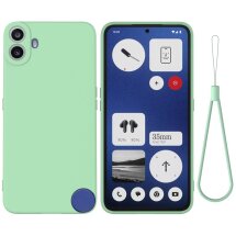 Защитный чехол Deexe Silicone Case для Nothing CMF Phone 1 - Green: фото 1 из 8