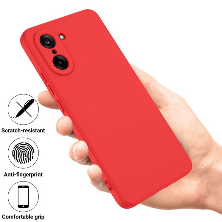 Защитный чехол Deexe Silicone Case для OnePlus Nord CE 5 / Ace 5 Racing - Black: фото 2 из 8