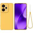Силиконовый (TPU) чехол Deexe Silicone Case для Realme 15 Pro - Yellow (402006Y)