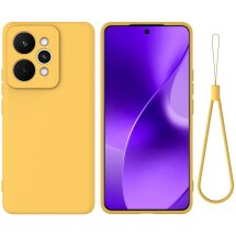 Силиконовый (TPU) чехол Deexe Silicone Case для Realme 15 Pro - Yellow: фото 1 из 9