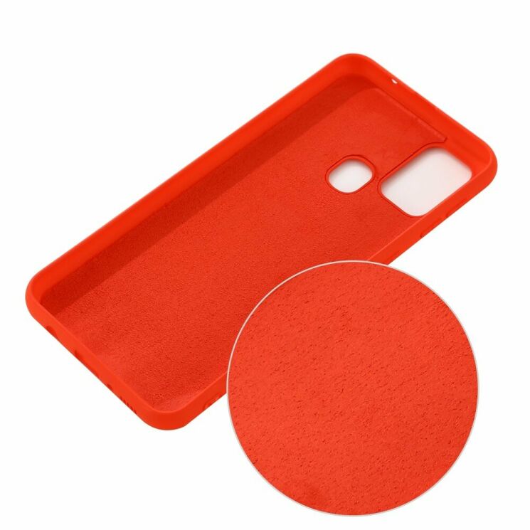 Захисний чохол Deexe Silicone Case для Samsung Galaxy M31 (M315) - Red: фото 3 з 5