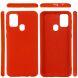 Захисний чохол Deexe Silicone Case для Samsung Galaxy M31 (M315) - Red (213932R). Фото 2 з 5