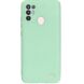 Защитный чехол Deexe Silicone Case для ZTE Blade A52 - Green (305216G). Фото 3 из 7