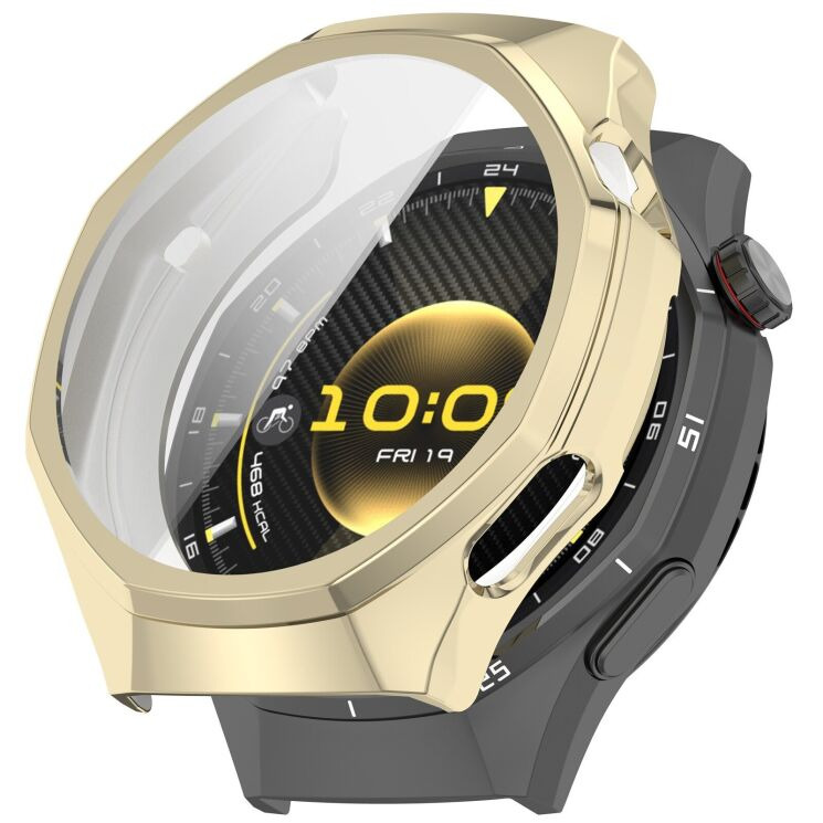 Защитный чехол Deexe Silicone Frame для Huawei Watch GT 6 Pro (46mm) - Light Gold: фото 1 из 3