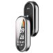 Захисний чохол Deexe Silicone Frame для Xiaomi Smart Band 11 - Silver (228002S). Фото 3 з 4