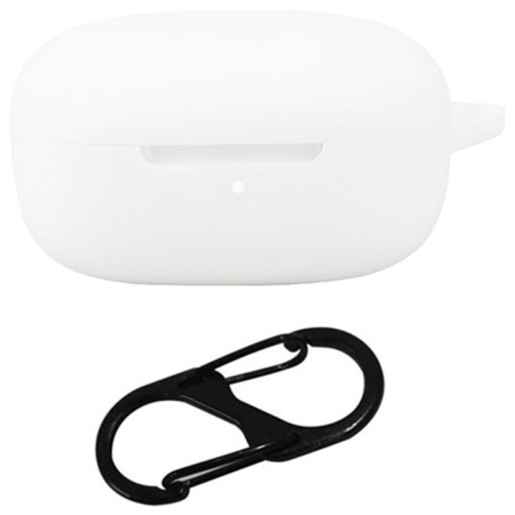 Защитный чехол Deexe Silicone Sleeve для Xiaomi Redmi Buds 6 Play - White: фото 1 из 8